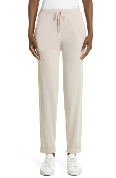 Arch4 Kingston Baby Goat Cashmere Trousers In Cappuccino