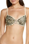 Skarlett Blue Spellbound Multi Way Spacer Underwire Bra In Leo Leopard