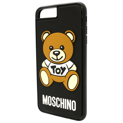 Moschino Toy Bear Iphone 8 Plus Case In Black