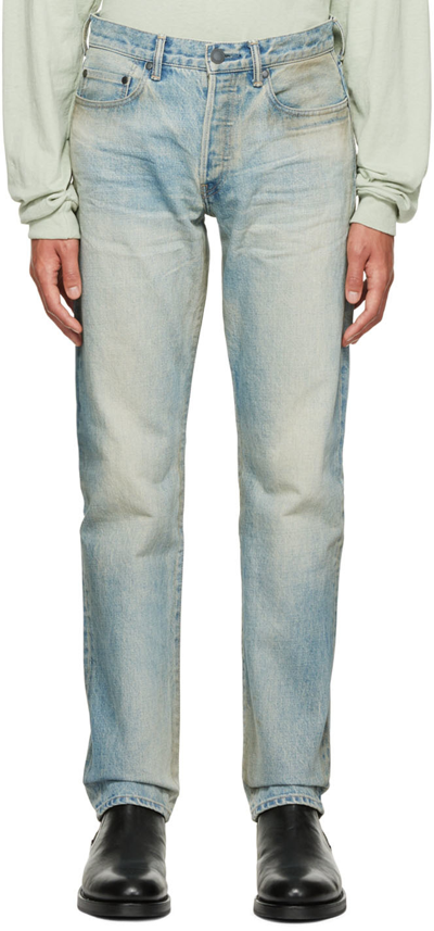 John Elliott The Daze 2 Straight-leg Jeans In Hidden Rivets On Back Pockets