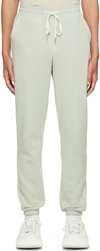 John Elliott Green La Lounge Pants In Mint