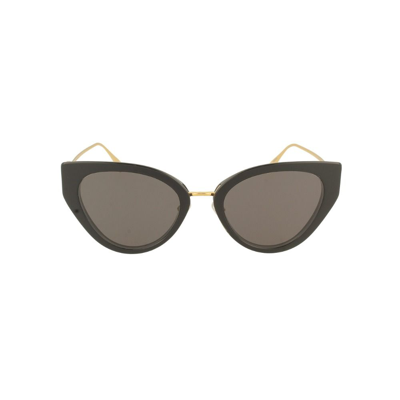 Fendi Women's  Black Acetate Sunglasses