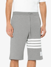 THOM BROWNE THOM BROWNE MEN CLASSIC SWEAT SHORTS WITH ENGINEERED 4 BAR STRIPES IN CLASSIC LOOP BACK