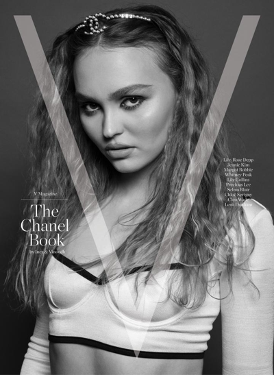 V Magazine The Chanel Book - Lily-rose Depp In Multi