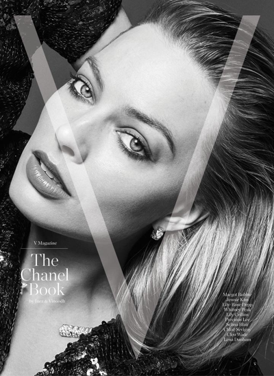 V Magazine The Chanel Book - Margot Robbie In Multi