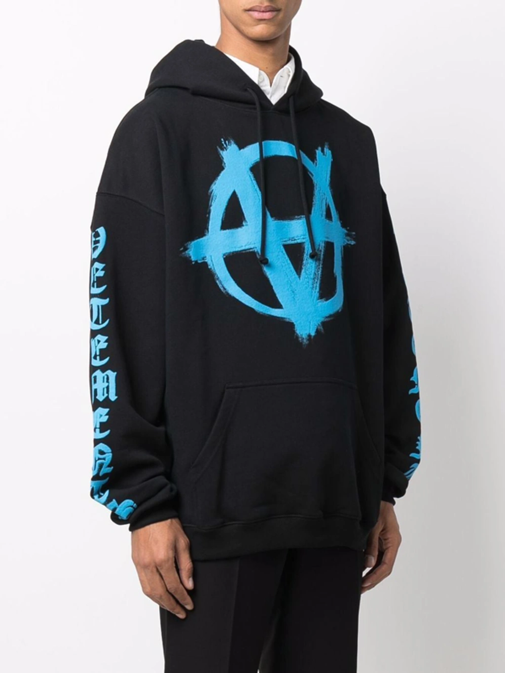 ★ワイナルドゥム VETEMENTS】DOUBLE ANARCHY LOGO HOODIE