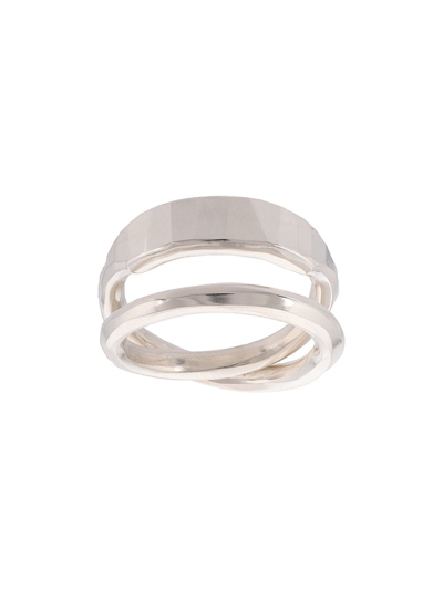 Werkstatt:münchen Layered Ring - 银色 In Silver