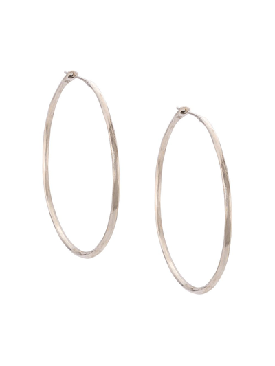 Werkstatt:münchen Hoop Earrings In Silver