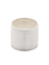 Detaj Wide-band Sterling Silver Ring In White