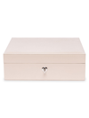 RAPPORT LONDON JESSICA LEATHER & SUEDE JEWELRY BOX