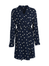 BARBOUR WOMEN'S DOTTY STRETCH-COTTON ROBE