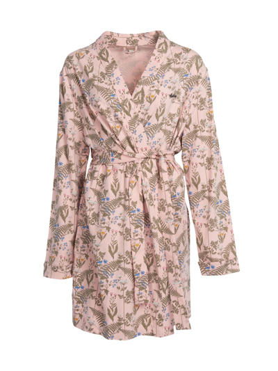 Barbour Nina Stretch-cotton Robe In Petal Pink