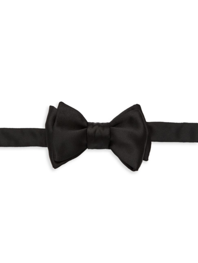 Saks Fifth Avenue Collection Silk Bowtie In Black