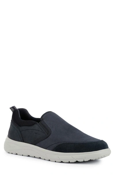 Geox Portello Slip-on Sneaker In Blue