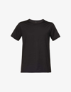 Lululemon Drysense Recycled-stretch Polyester Blend T-shirt In Black