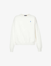 Polo Ralph Lauren Round Collar And Long-sleeved T-shirt In White