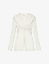 TOVE RHEA GATHERED WOVEN JACKET