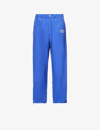 VALENTINO LOGO-EMBROIDERED MID-RISE SHELL JOGGING BOTTOMS