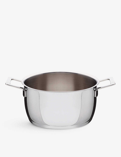 Alessi Silver Pots&pans Stainless Steel Low Casserole Pot