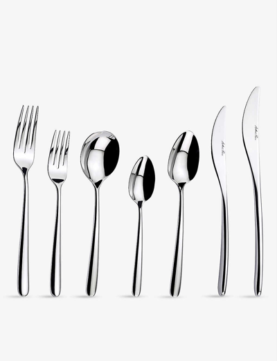 Arthur Price Echo Seven-piece Cutlery Place Setting In Stainless Steel