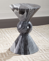 Bernhardt Jax Marble Drink Table