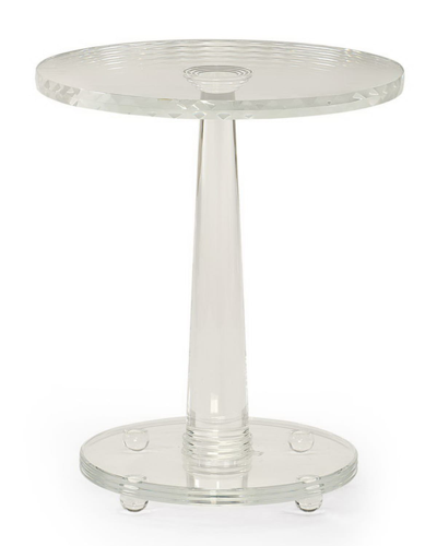 Caracole Demetra Glass Side Table