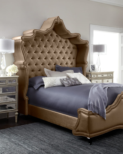Haute House Antoinette California King Bed In Taupe
