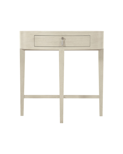 Bernhardt East Hampton Oval Night Stand In Cream