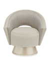 Caracole A Com-plete Turn Around Swivel Chair