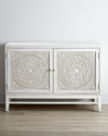 Hooker Furniture Cynthia Cabinet In Off White