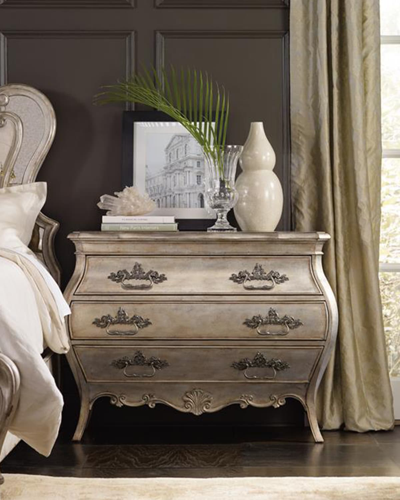 Hooker Furniture Hadleigh Bachelor's Chest In Silver