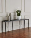 Bernhardt Halden Wrought Iron Console Table