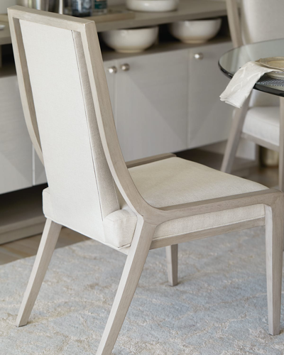 Bernhardt Axiom Cutout Dining Side Chairs (pair)