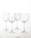 Mikasa Cheers Balloon Goblets, 4-piece Set In Clear