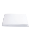 Matouk Sierra 350 Thread Count Cotton Percale Fitted Sheet In White