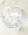 Kosta Boda 'crystal Snowball' Votive Candle Holder In Clear