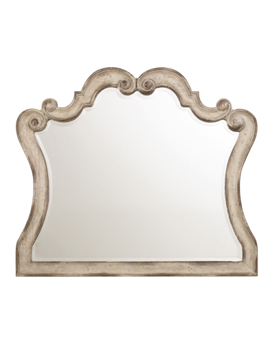Hooker Furniture Estelline Dresser Mirror In Antique Linen