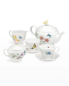 LENOX BUTTERFLY MEADOW 9-PIECE TEA SET