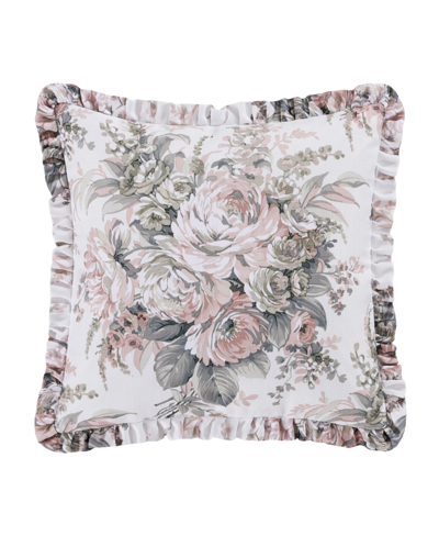Royal Court Estelle Decorative Pillow, 16" X 16" In Blush