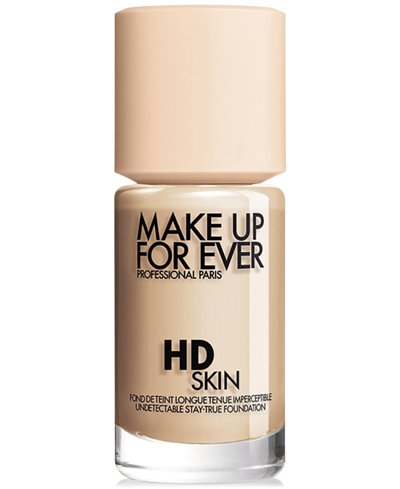 Make Up For Ever Hd Skin Undetectable Longwear Foundation In N - Ivory (for Fair To Light Skin Tones