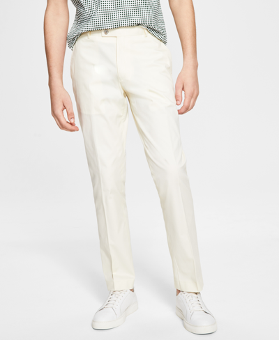 Paisley & Gray Men's Slim Fit Downing Pants In Off White