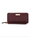 NINE WEST WOMEN'S LAWSON ZIP AROUND WITH WRISTLET