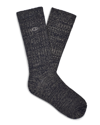 Ugg Men's Trey Ribbed Slouchy Crew Socks In Hnbl