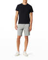 Joe's Jeans Men's Brixton Sateen Trouser Shorts In Alloy
