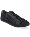 UNLISTED KENNETH COLE UNLISTED MEN'S STAND TEXTURED-KNIT LACE-UP SNEAKERS