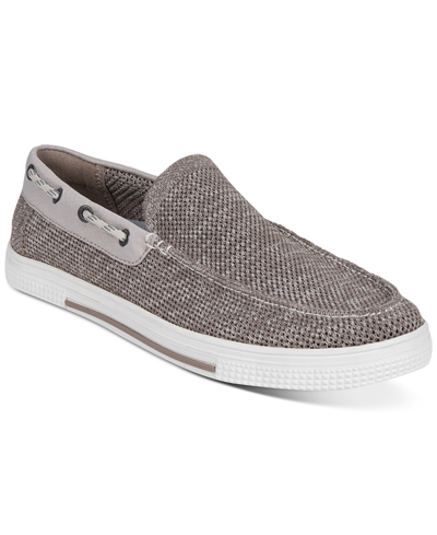 Kenneth Cole Reaction Men's Ankir Knit Slip-on Shoes Men's Shoes In Gray