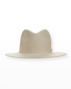 Rag & Bone Panama Straw Hat In Navy