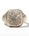 John Varvatos Silver Ring In Silver
