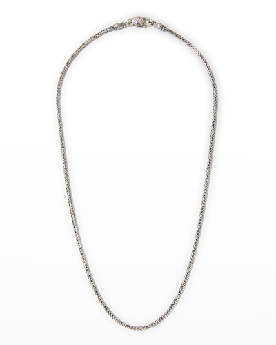 Konstantino Men's Woven Sterling Silver Necklace