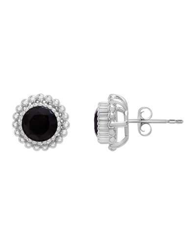 Macy's Onyx (6mm) Beaded Stud Earrings